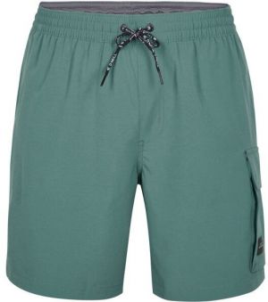 O'Neill ALL DAY 17'' HYBRID SHORTS Pánske kúpacie šortky, tmavo zelená, veľkosť