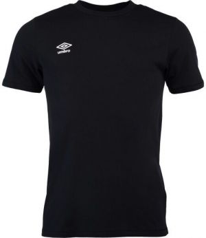 Umbro FW SMALL LOGO TEE Pánske tričko, čierna, veľkosť