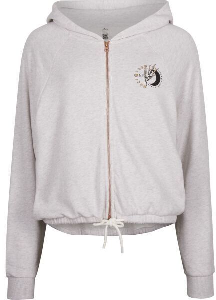 O'Neill SUNRISE FZ HOODIE Dámska mikina, biela, veľkosť