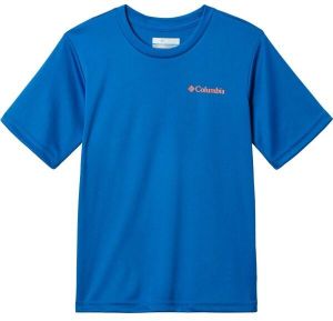 Columbia GRIZZLY RIDGE BACK GRAPHIC SHORT SLEEVE TEE Detské tričko, modrá, veľkosť