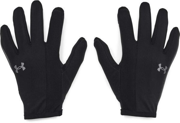 Under Armour STORM RUN LINER Pánske rukavice, čierna, veľkosť M