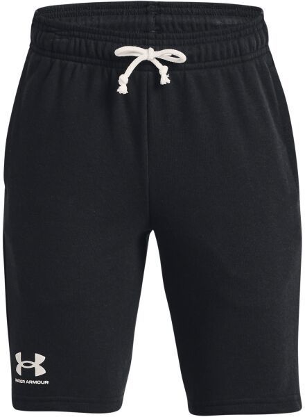 Under Armour UA RIVAL TERRY SHORT Chlapčenské kraťasy, čierna, veľkosť S