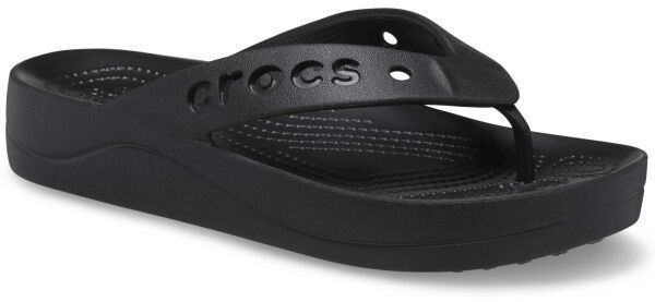 Crocs BAYA PLATFORM FLIP Dámske žabky, čierna, veľkosť 36/37