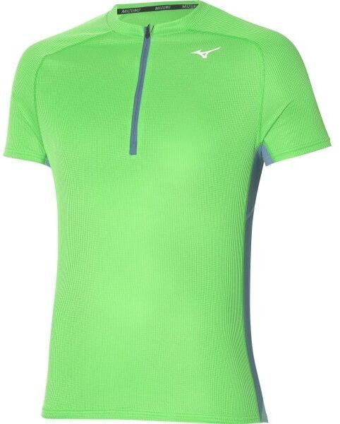 Mizuno TRAIL DRYAEROFLOW HZ TEE Pánske bežecké tričko, svetlo zelená, veľkosť