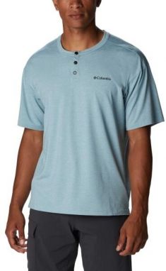 Columbia CORAL RIDGE PERFORMANCE SHORT SLEEVE Pánske tričko, svetlomodrá, veľkosť