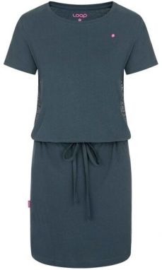 LOAP BRASLANA Dámske šaty, modrá, veľkosť