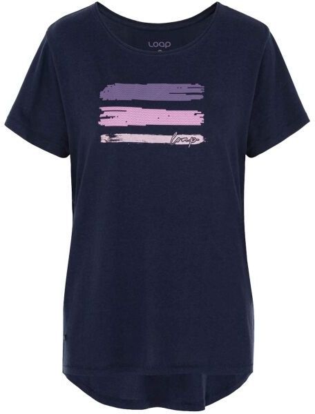 LOAP ASKUTA Dámske tričko, tmavo modrá, veľkosť