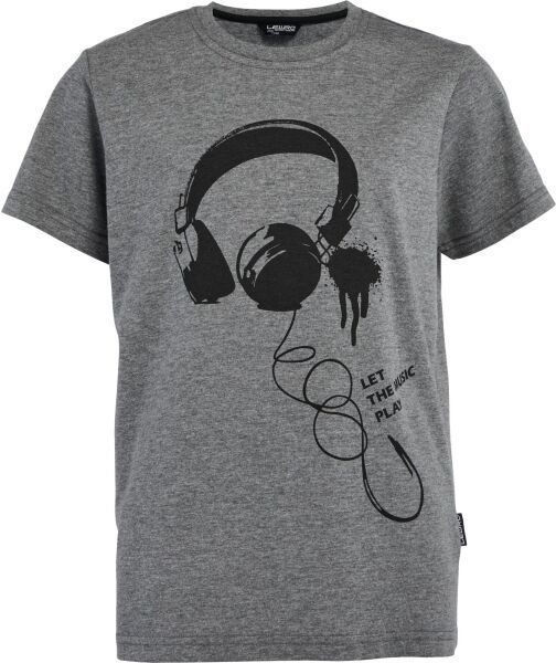 Lewro ELMER Chlapčenské tričko, sivá, veľkosť 116-122