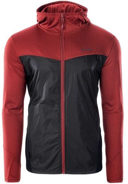 Hi-Tec NESCO Pánska mikina, červená, veľkosť