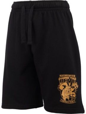LOONEY TUNES TAZ FOOTBALL SHORTS Detské šortky, čierna, veľkosť 116-122