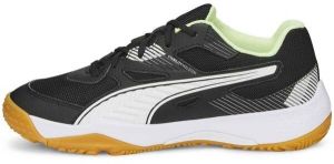 Puma SOLARFLASH JR II Juniorská halová obuv, čierna, veľkosť 34.5