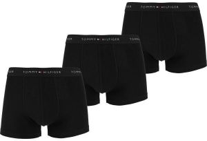 Tommy Hilfiger SIGNATURE CTN ESS-3P WB TRUNK Pánske boxerky, čierna, veľkosť