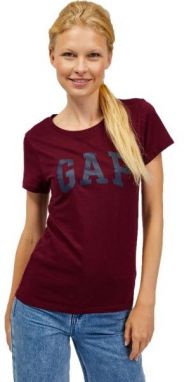 GAP V-GAP SS CLSC TEE Dámske tričko, vínová, veľkosť