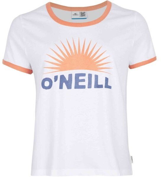 O'Neill MARRI RINGER T-SHIRT Dámske tričko, bílá, veľkosť