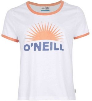 O'Neill MARRI RINGER T-SHIRT Dámske tričko, bílá, veľkosť