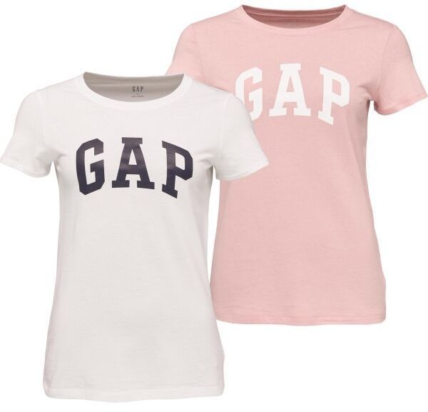GAP V-GAP FRANCHISE CLSC TEE PACK Dámske tričko, biela, veľkosť