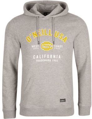 O'Neill STATE HOODIE Pánska mikina, sivá, veľkosť