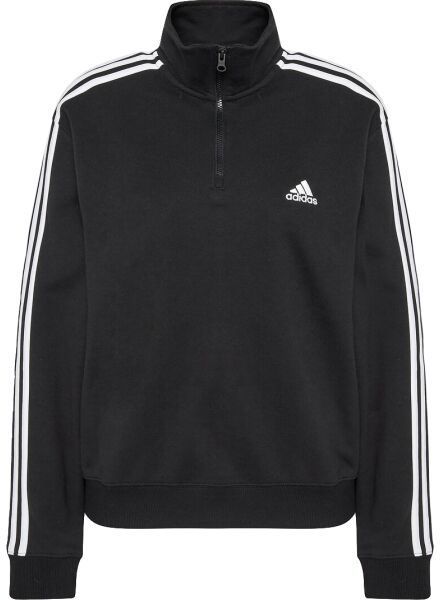 adidas 3S FT QZ Dámska mikina, čierna, veľkosť