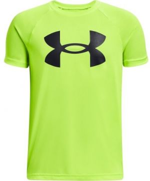 Under Armour TECH TWIST SS Chlapčenské tričko, svetlo zelená, veľkosť