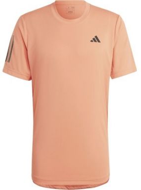 adidas CLUB 3STR TEE Pánske tenisové tričko, oranžová, veľkosť