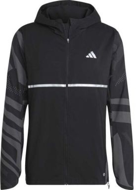 adidas OTR SEASONAL JK Pánska bežecká bunda, čierna, veľkosť