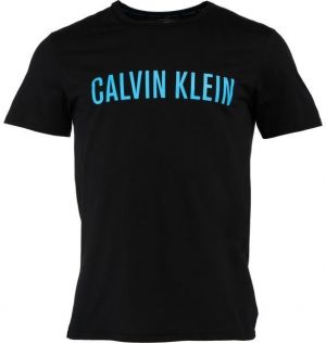 Calvin Klein S/S CREW NECK GRY Pánske tričko, čierna, veľkosť