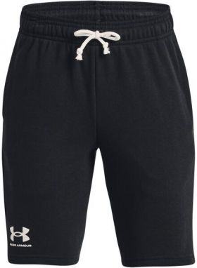 Under Armour UA RIVAL TERRY SHORT Chlapčenské kraťasy, čierna, veľkosť XS