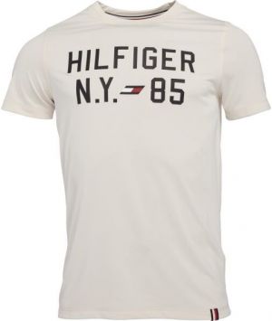 Tommy Hilfiger GRAPHIC S/S TRAINING TEE Pánske tričko, biela, veľkosť