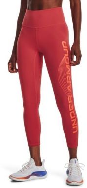 Under Armour MOTION ANKLE LEG BRANDED Dámske športové legíny, červená, veľkosť L