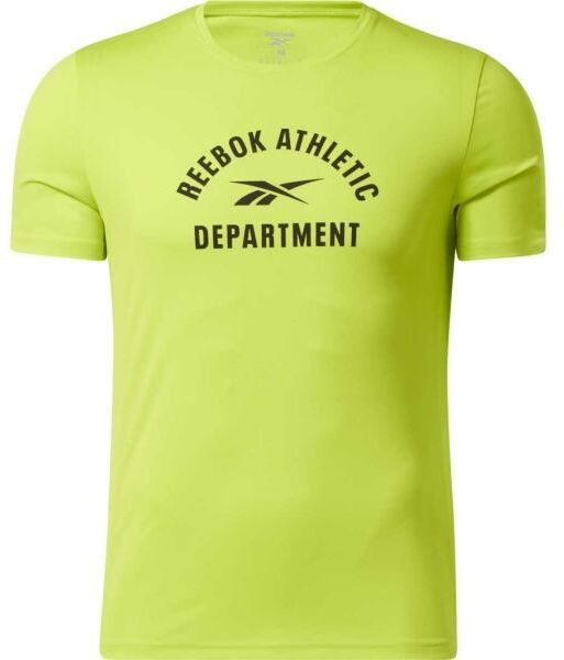 Reebok TRAINING ESSENTIAL GRAPHIC TEE REEBOK READ Dámske tričko, žltá, veľkosť