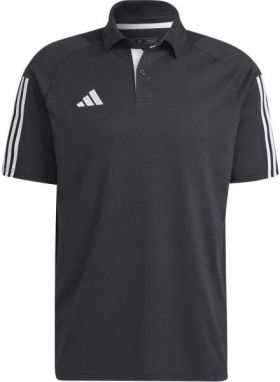 adidas TIRO23 C CO PO Pánska polo košeľa, čierna, veľkosť