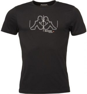 Kappa LOGO ELLENGO Pánske tričko, čierna, veľkosť