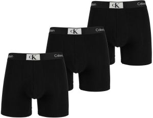 Calvin Klein ´96 COTTON-BOXER BRIEF 3PK Pánske boxerky, čierna, veľkosť