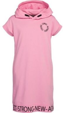 Lewro SUZAN Dievčenské krátke šaty, ružová, veľkosť 140-146