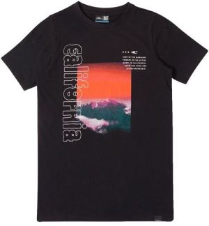 O'Neill CALI MOUNTAINS T-SHIRT Chlapčenské tričko, čierna, veľkosť
