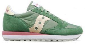 Saucony JAZZ ORIGINAL Dámska voľnočasová obuv, zelená, veľkosť 40