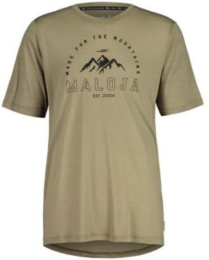 Maloja KALMBERGM Pánske tričko, khaki, veľkosť