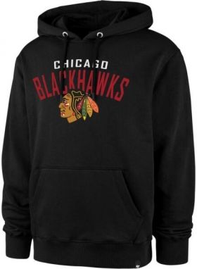47 NHL CHICAGO BLACKHAWKS HELIX HOOD Klubová mikina, čierna, veľkosť