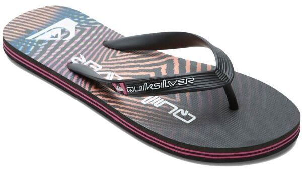 Quiksilver MOLOKAI WORDBLOCK Pánske žabky, mix, veľkosť 40