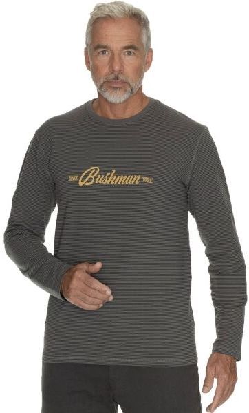 BUSHMAN GUNNISON Pánske tričko, tmavo sivá, veľkosť