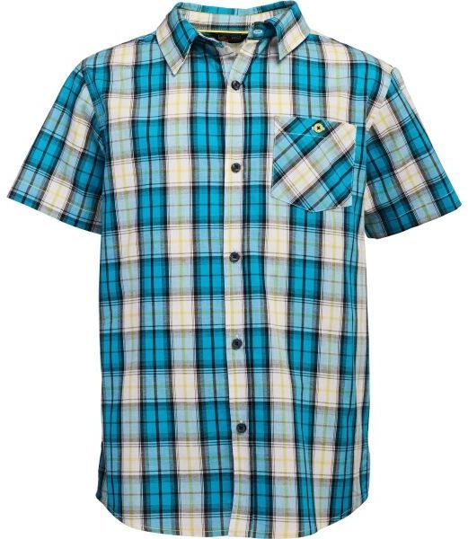 Lewro MURTY Chlapčenská košeľa, modrá, veľkosť 116-122