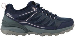Jack Wolfskin CROSS TRAIL LOW W Dámska treková obuv, tmavo modrá, veľkosť 40.5