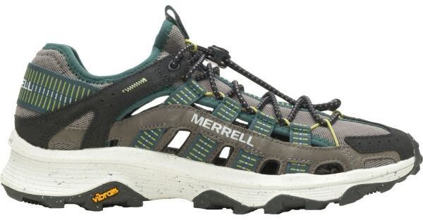 Merrell SPEED FUSION STRETCH Pánska outdoorová obuv, tmavo sivá, veľkosť 45