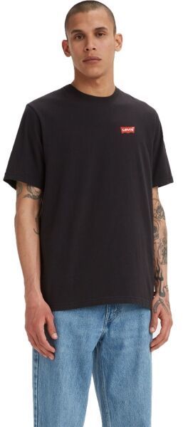Levi's® SS RELAXED FIT TEE Pánske tričko, čierna, veľkosť