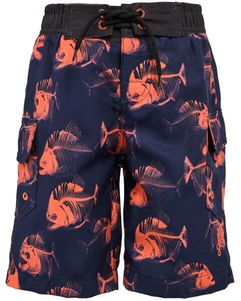 AQUOS PRESTON Chlapčenské šortky, tmavo modrá, veľkosť 140-146