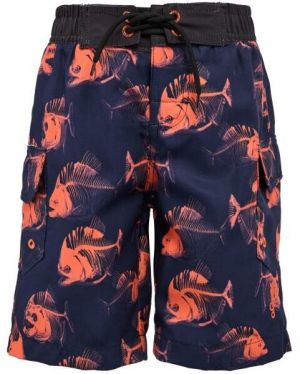 AQUOS PRESTON Chlapčenské šortky, tmavo modrá, veľkosť 140-146