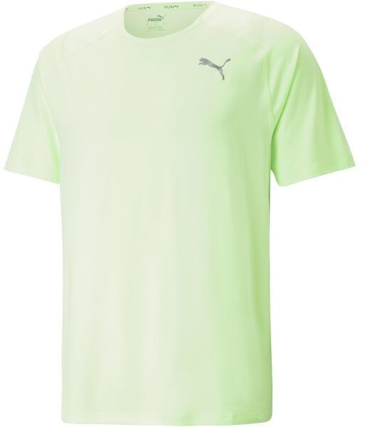 Puma RUN CLOUDSPUN SS TEE Pánske tričko, svetlo zelená, veľkosť