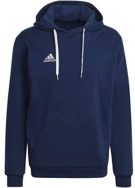 adidas ENT22 HOODY Pánska futbalová mikina, tmavo modrá, veľkosť