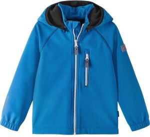 REIMA VANTTI Detská softshellová bunda, modrá, veľkosť
