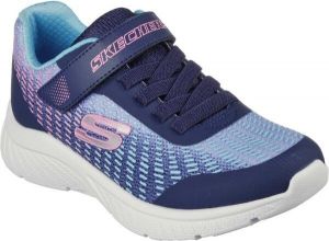 Skechers MICROSPEC PLUS Detská voľnočasová obuv, modrá, veľkosť